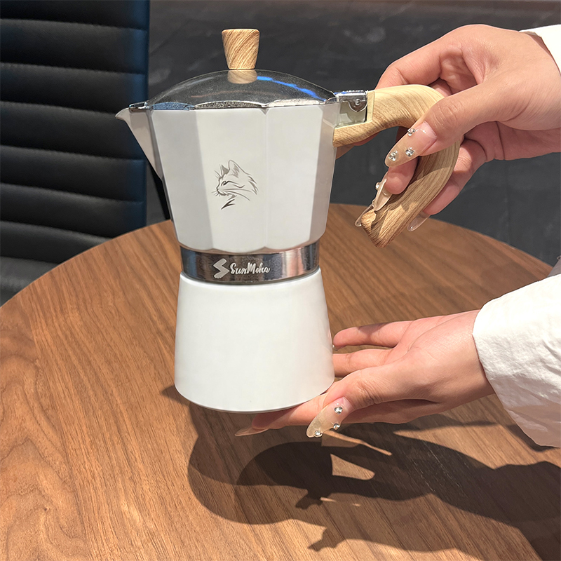Coffee Equipment Wholesale - 모카포트 3/6컵 - 가스 및 전기레인지용