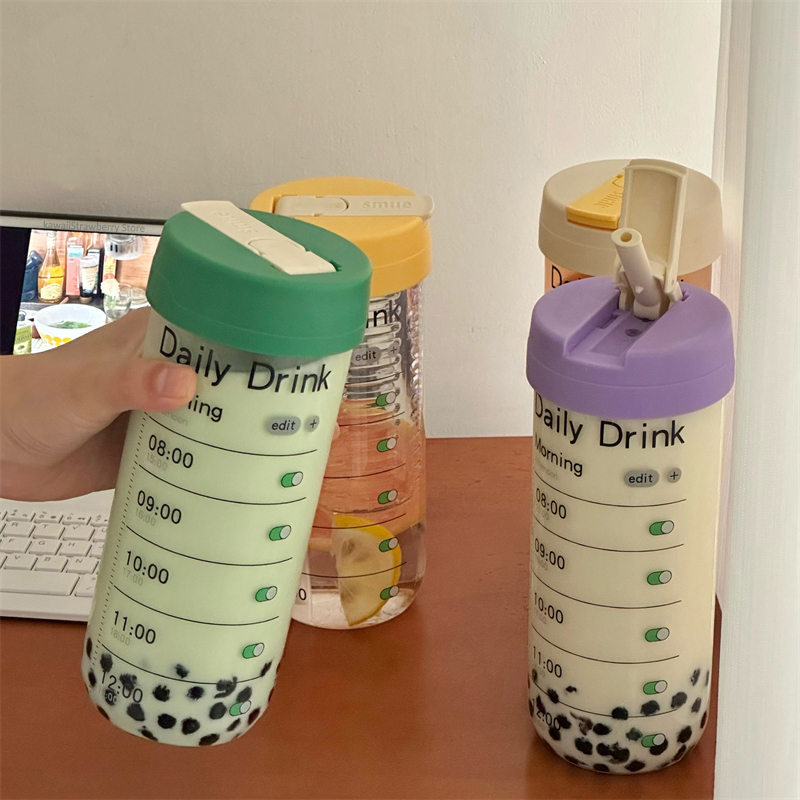 Coffee Equipment Eu - 시간 표시기가 있는 유리 물병 빨대