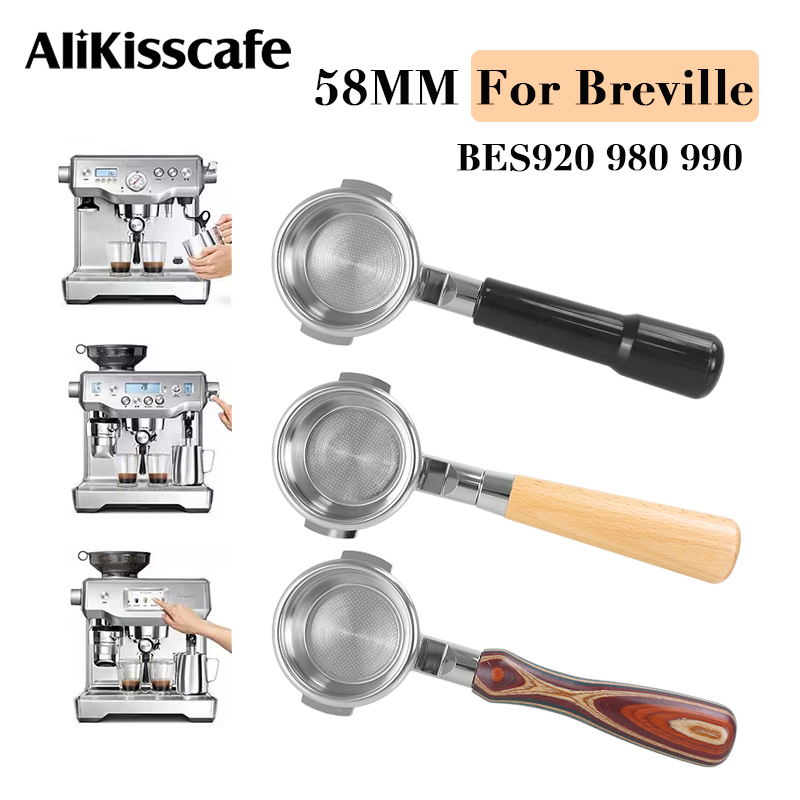 Coffee Equipment Accessories - Breville BES920 용 바텀리스 포타필터, 980