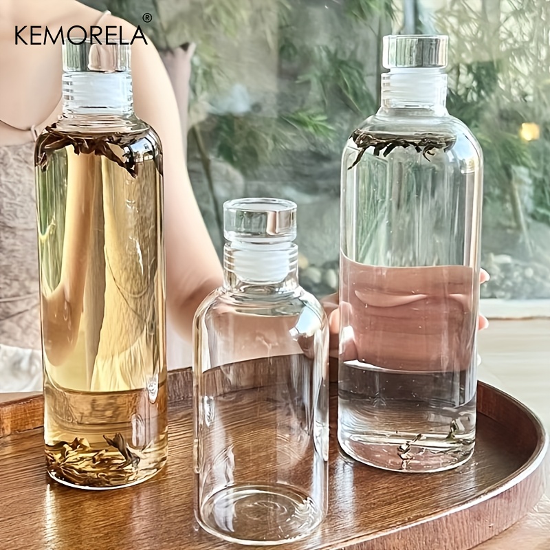 Coffee Equipment Eu - 1PCS 투명한 물병 300/500/750ml 유리 스포츠