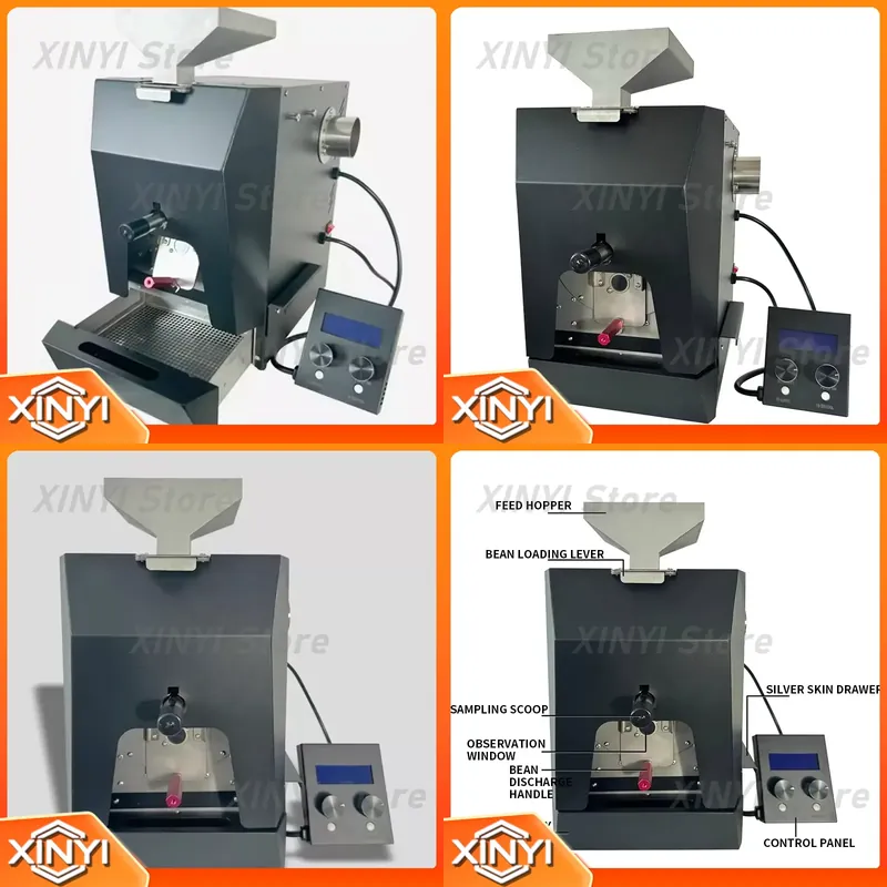 Coffee Equipment And Tools - QS5 상업용 소형 커피 원두 로스터