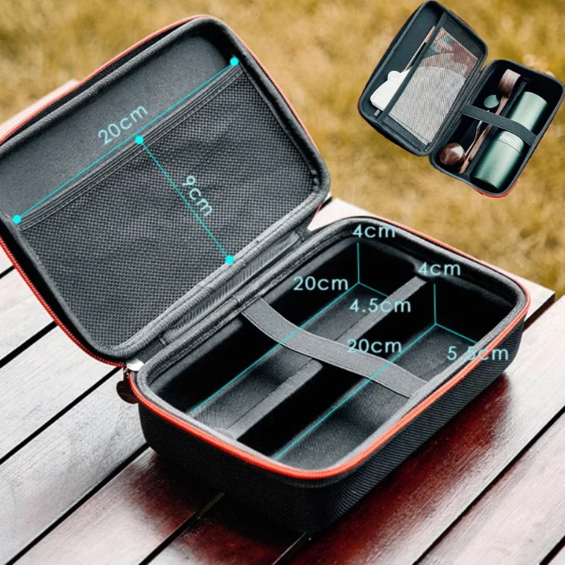 Coffee Equipment Bag - 휴대용 손을 흔들며 콩 분쇄기 보관