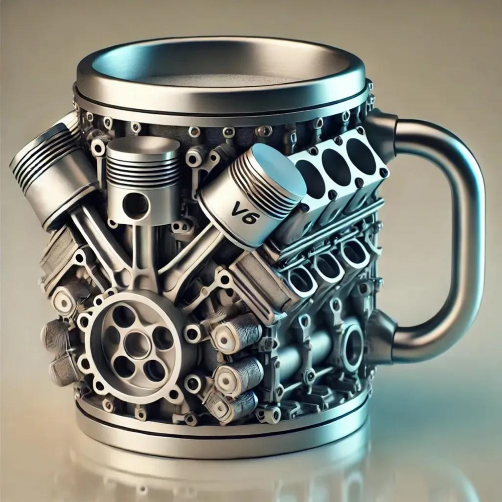 Coffee Equipment Eu - 3d 엔진 디자인 머그잔 엔진 스테인레스