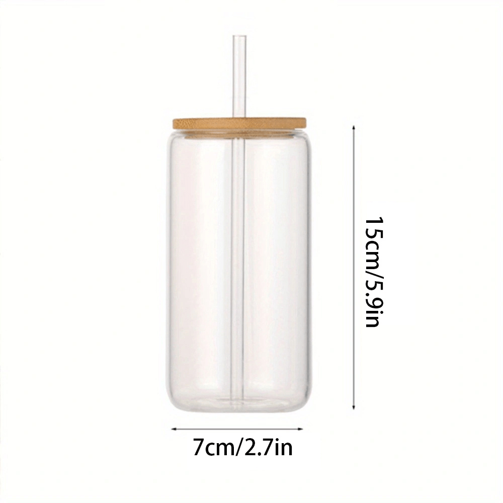 맞춤 제작 탄생화 이름 글라스 캔 컵, 대나무 뚜껑과  - Coffee Equipment Eu 리뷰 및 가격