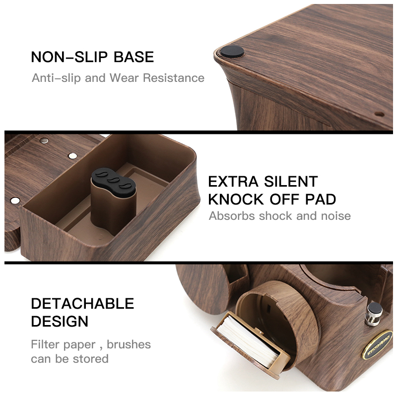 KISSHOME 에스프레소 탬퍼 스테이션 노크 박스 커 - Coffee Equipment Accessories 리뷰 및 가격