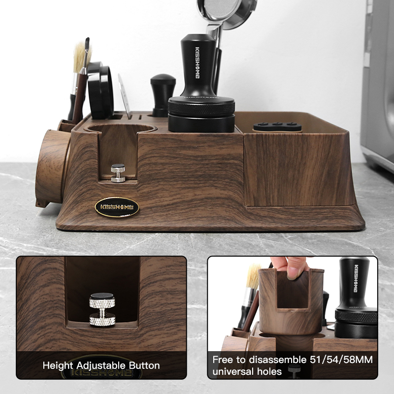 KISSHOME 에스프레소 탬퍼 스테이션 노크 박스 커 - Coffee Equipment Accessories 리뷰 및 가격