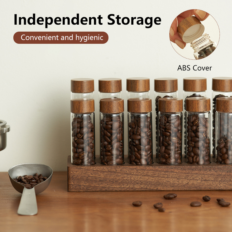 ZIRKUS 커피콩 보관 용기 튜브 디스플레이 랙 차병 - Coffee Equipment Accessories 리뷰 및 가격