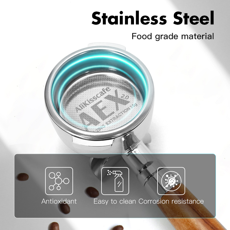 AliKisscafe 58MM 커피 포터필터, 가기아  - Coffee Equipment Accessories 리뷰 및 가격