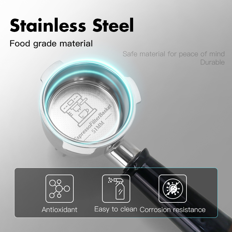 AliKisscafe 51mm 커피 Bottomless - Coffee Equipment Accessories 리뷰 및 가격