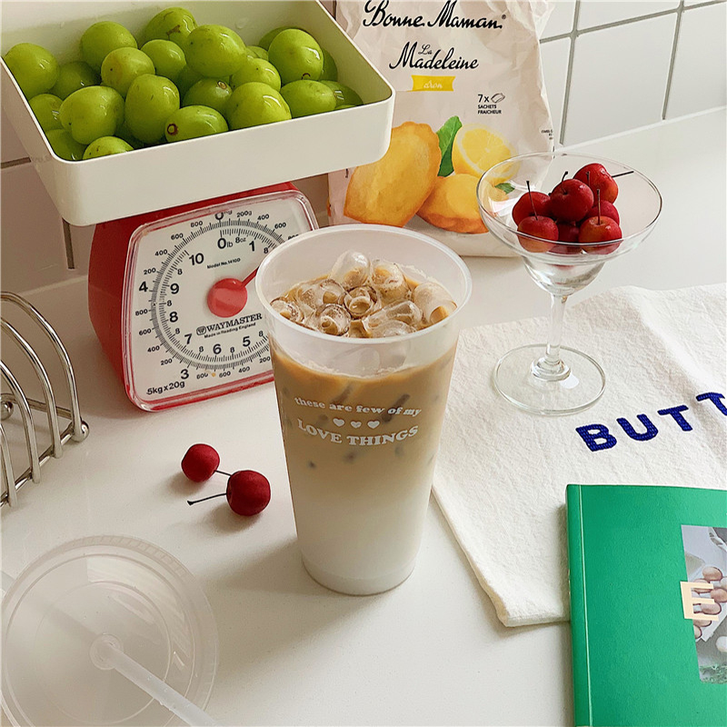 커피 주스 차를위한 Kawaii 물병 밀짚 뚜껑이있는  - Coffee Equipment Eu 리뷰 및 가격