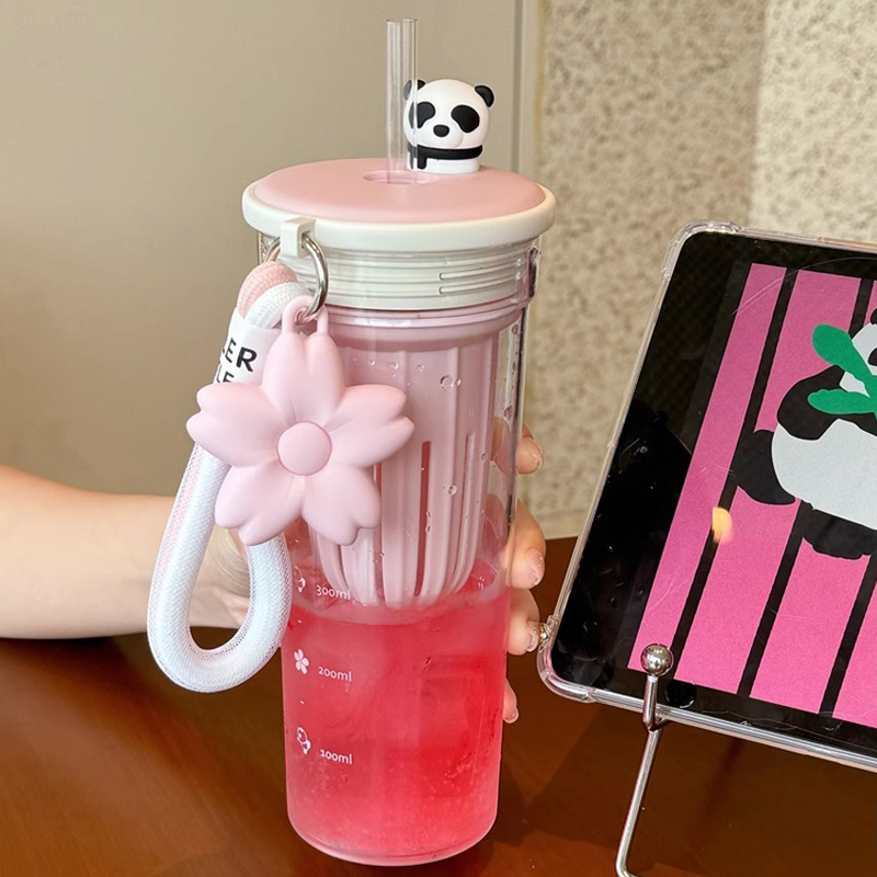 소녀용 귀여운 사쿠라 판다 트리탄 스포츠 물병, 커피  - Coffee Equipment Eu 리뷰 및 가격