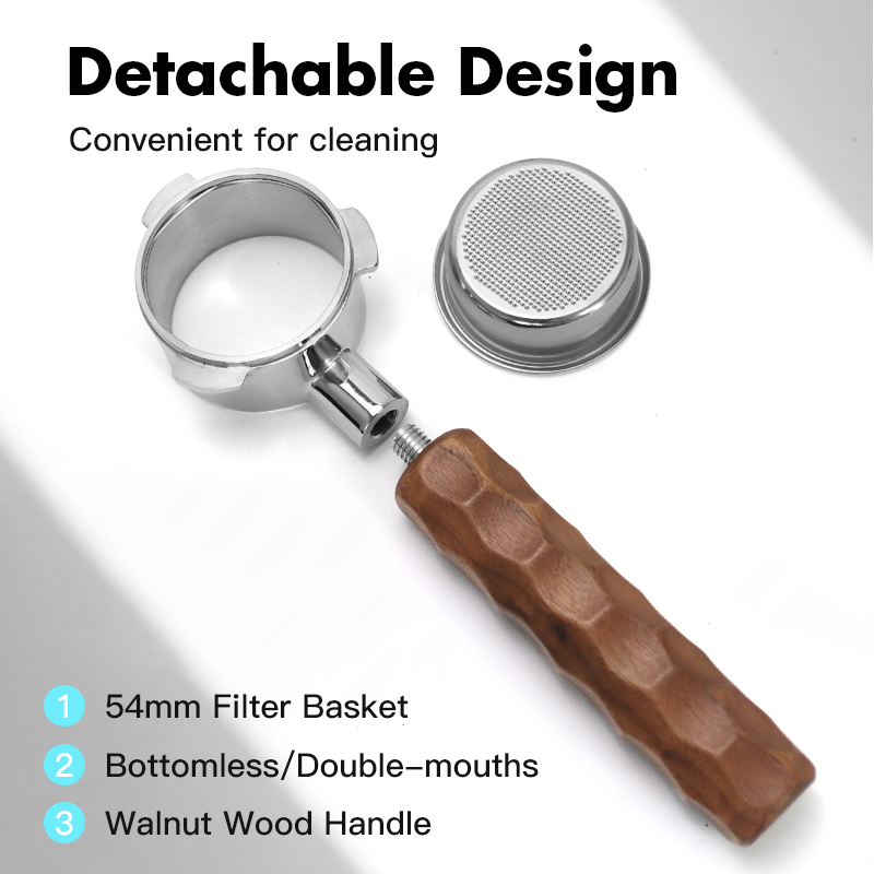 54mm 커피 Bottomless Portafilter - Coffee Equipment Accessories 리뷰 및 가격